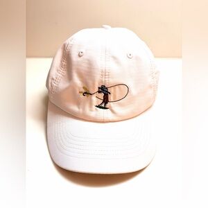 Imperial Roaring Fork Club Strapback Hat One Size White Adjustable Embroidered